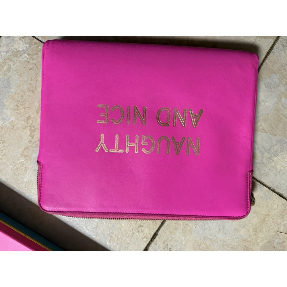 Kate Spad iPad Leather Pink Case  Naughty Or Nice
